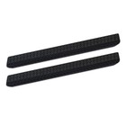 Soglie Porte In Acciaio Inox Per Jeep Grand Cherokee WK 2005-2010 – Protezione Antigraffio Bianco/Nero - 2