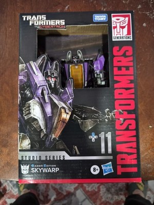 Transformers Studio Series 11 Gamer Edition Skywarp Voyager Class New