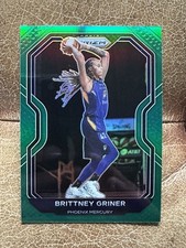 2021 Prizm WNBA Green Prizm #31 Brittney Griner Phoenix Mercury Green SP 