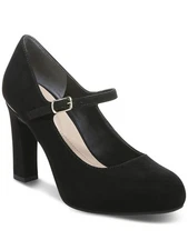 ALFANI Womens Black Mary Jane Tresta Round Toe Block Heel Pumps Shoes 8 M