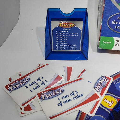 Juego Phase 10 Twist The Wickedly Wild Rummy 2009 Fundex #2580 Edad 8+ Completo - Imagen 9 de 18