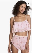 Victoria Secret Dream Angels Wisteria Flutter Lingerie Cami Set 90 NWT SorM