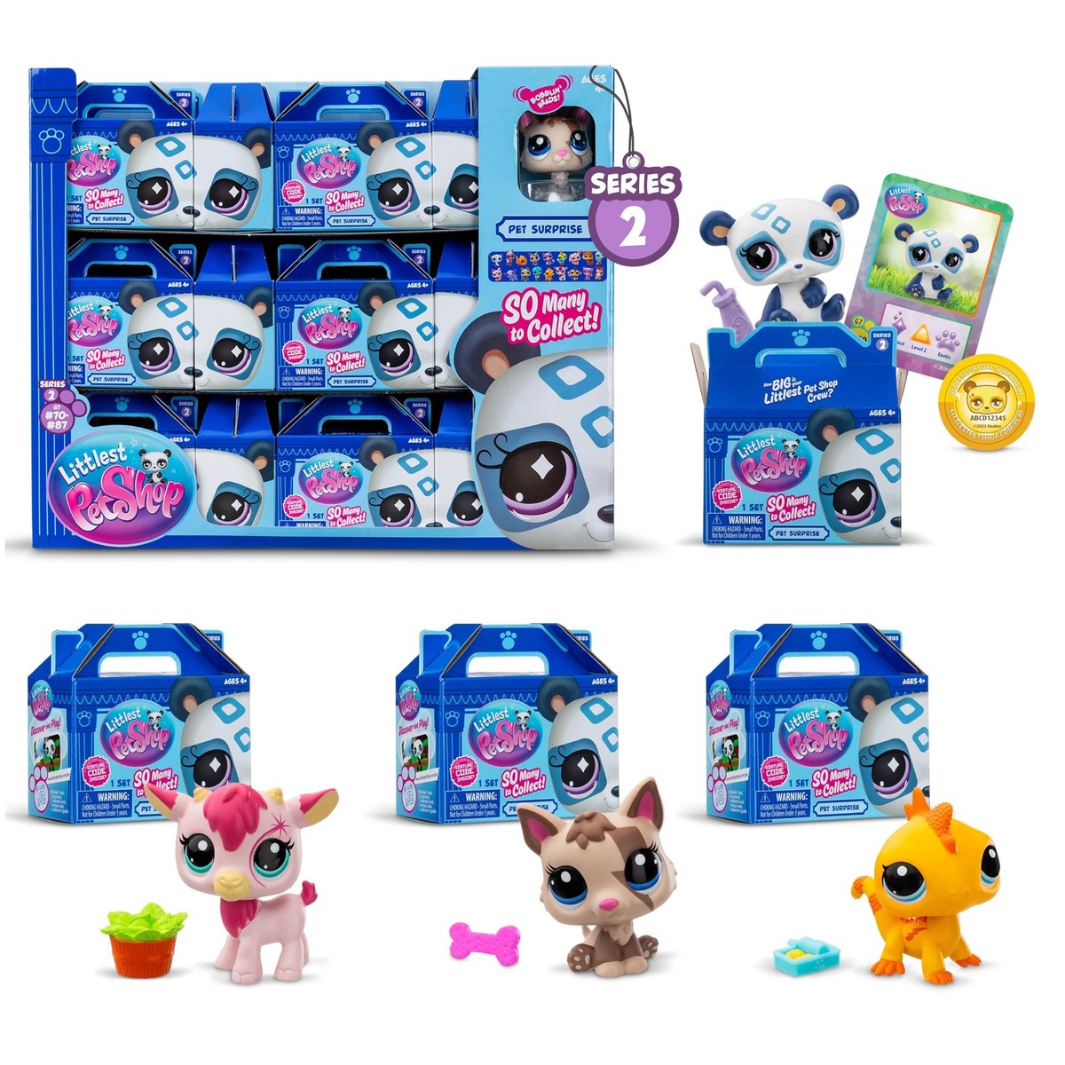 Littlest Pet Shop Pet Surprise Display 18 Pet Collector Set