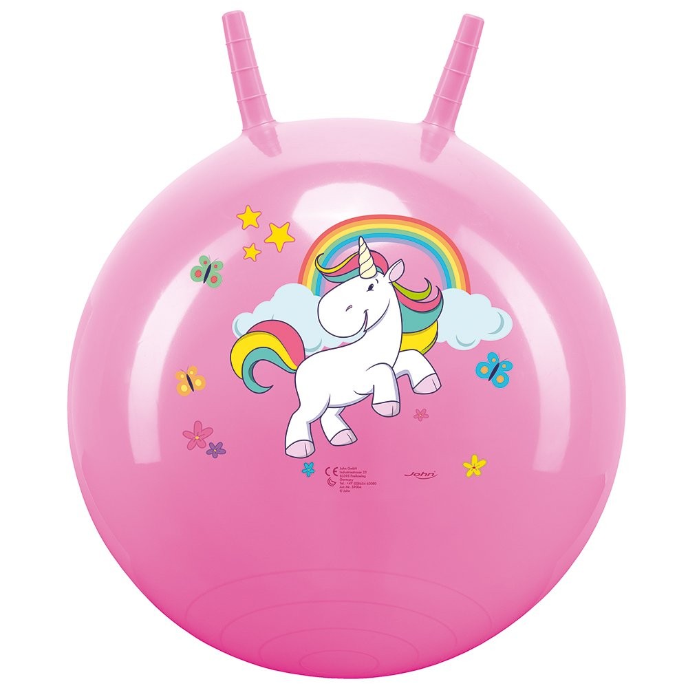 Мяч-прыгун John 59004 Unicorn Einhorn Sprungball 45-50 см, Motiv