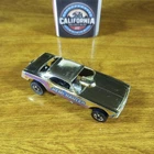 Hot Wheels Vintage Top Eliminator Gold Chrome Red AC Decal BW Blackwall HK 1978