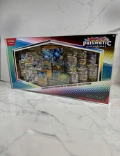 Acrylic Display Case for Prismatic Lucario Ex & Tyranitar Ex Premium Collection