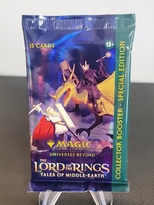 MTG Sample Pack 1x MTG Lord Of The Rings Collector Booster Sample Pack - 2 Cards, English Magic The Gathering Lord Of The Rings MTG Sample Pack 1x MTG Lord Of The Rings Collector Booster Sample Pack - 2 Cards, English Magic The Gathering Lord Of The Rings