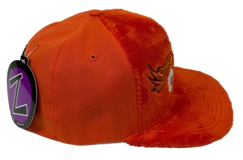 Zephyr NHL Philadelphia Flyers RARE "Gritty” Flat Bill SnapBack Hat BRAND NWT - Image 4 of 4