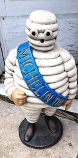 Michelin Plastic Blowmold Display Vintage Antique Need Tlc 1940s/1950s Huge 2.5