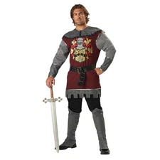 Men's Loyal Knight Costume - In Character Costumes