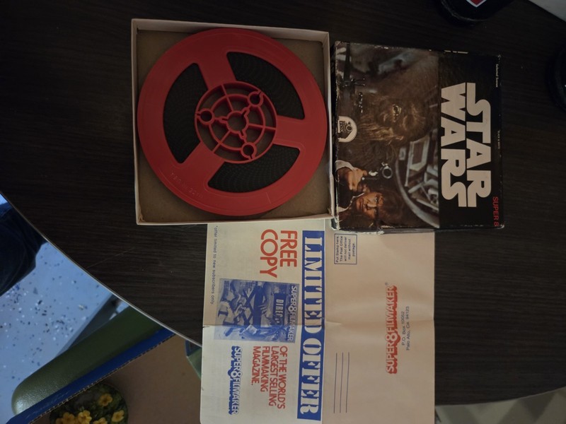 Star Wars Super 8mm F48 Black White Film Ken Films 1977