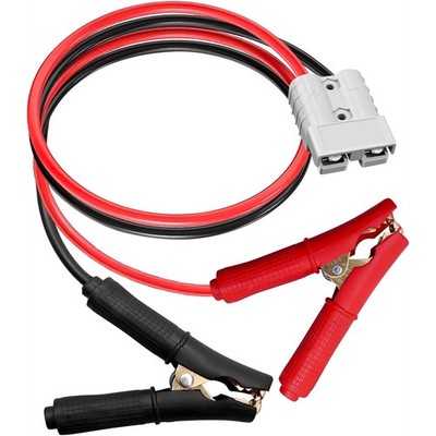 50A Anderson Plug with 10AWG Alligator Clip 600V Cable for Car Battery Charging