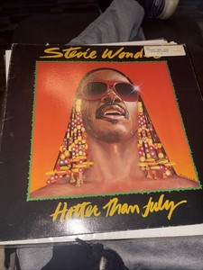 LP スティーヴィー・ワンダー ホッターザンジュライ VIP-6748 y112 Stevie Wonder - Hotter Than July LP - Motown Records