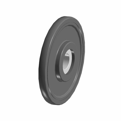 Polaris Bogie Wheel Assembly, Plain, 5.62, Genuine OEM Part 1590328, Qty 1