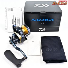 Carrete Daiwa 25 Saltiga 35 Baitcast sin usar de Japón H878
