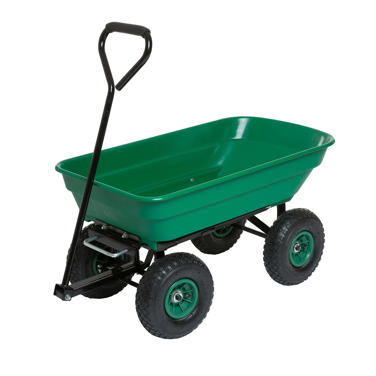 BMC Outdoor Garden Trolley Cart Dump Truck 50L 4 Wheel Wheelbarrow Tipper  5060433390357