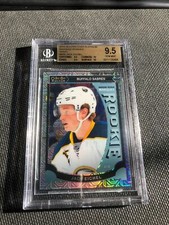 2015-16 O-Pee-Chee Platinum Traxx #M50 Jack Eichel Rookie Card BGS 9.5  w 10's