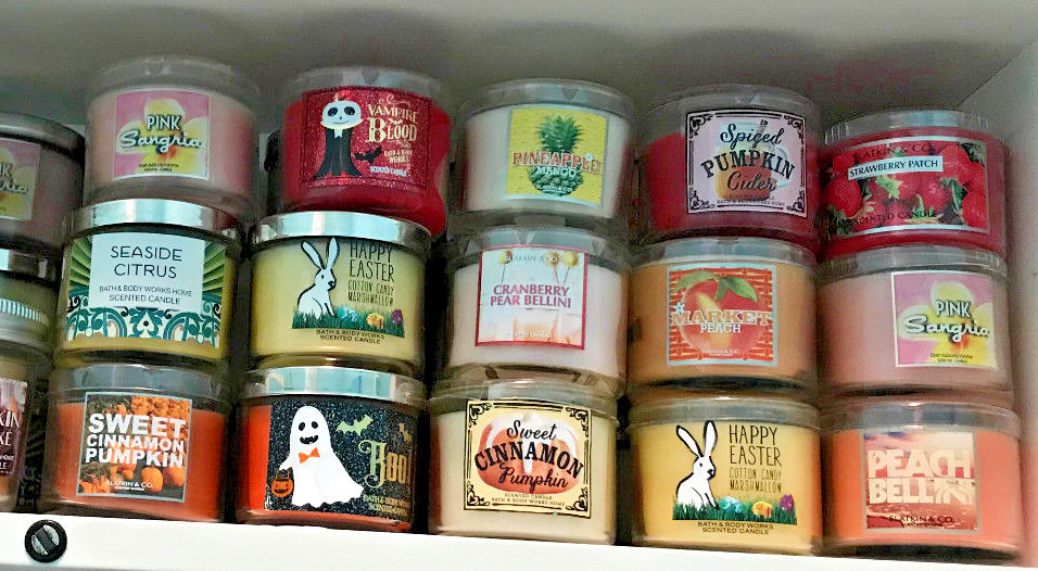 New Mini 1.3 Ounce Bath and Body Works Candle Choice Discontinued