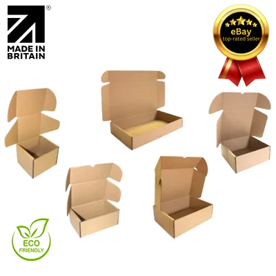 SELFHOLD Small Parcel Shipping Boxes Postal Cardboard Box Packaging Royal Mail Inc. White