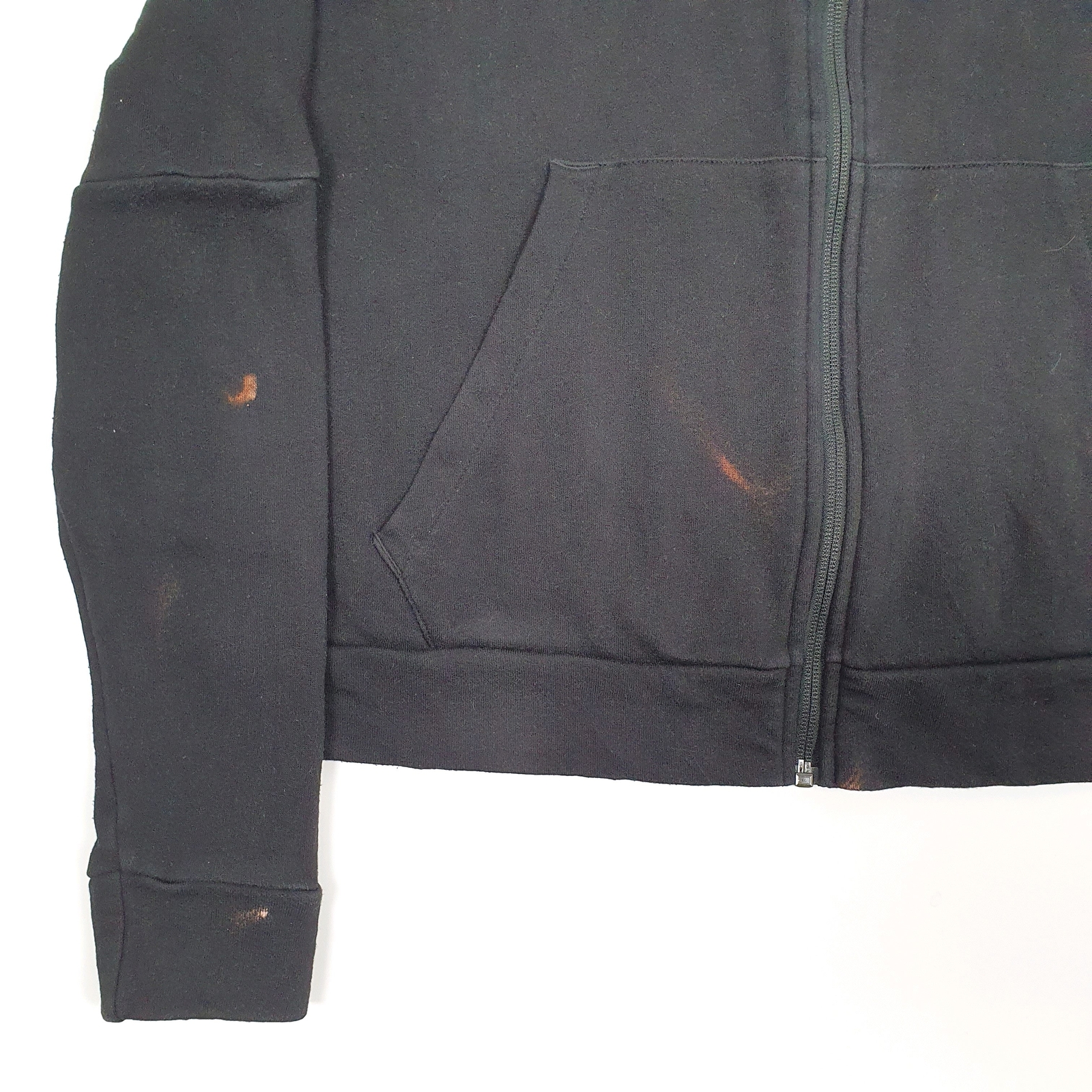 PUMA Full Zip Cotton Jumper Sweatshirt Womens L image 4