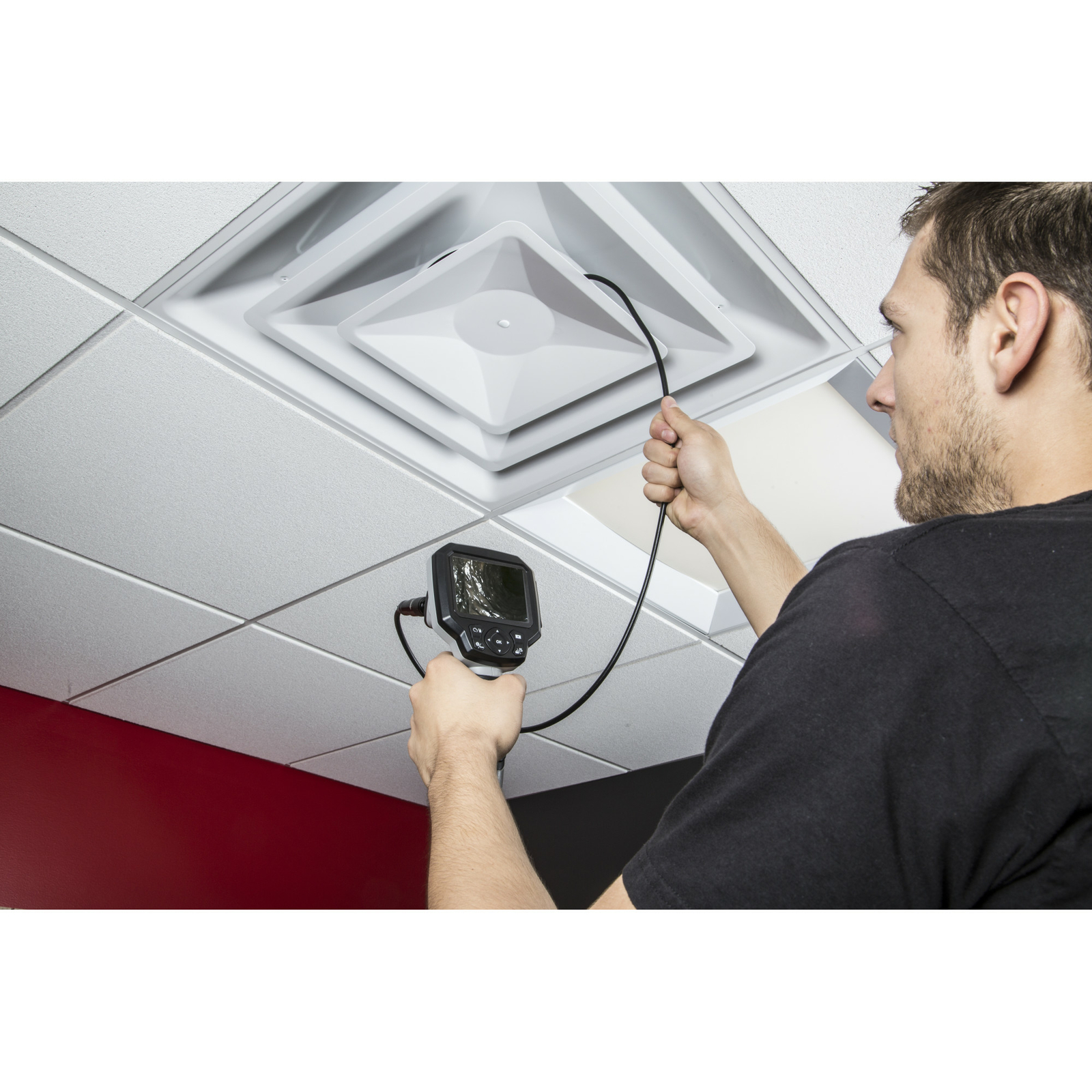 Steelman Pro Video Inspection Digital Borescope, 8.5mm Diameter Camera