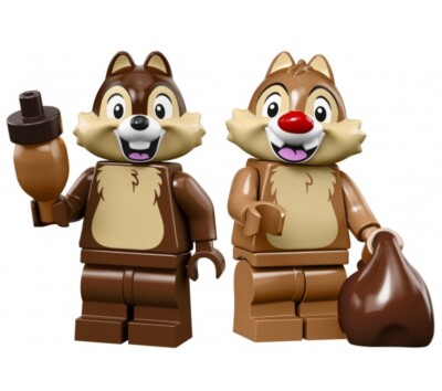 New Chip Dale 71024  Chipmunks Rescue Rangers Disney Series 2 LEGO Minifigs Lot
