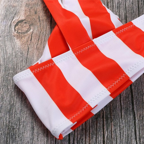 Women USA American Flag Bikini Set Push Up Padded Bathing Suit Swimwear Swimsuit - Picture 14 of 38