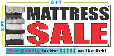 MATTRESS SALE full color Banner Sign NEW Larger Size Best Quality for the $$$ | eBay