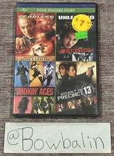 FOUR FEATURE ACTION FILMS Widescreen R1 DVD SET , 2012 BRAND NEW SEALED