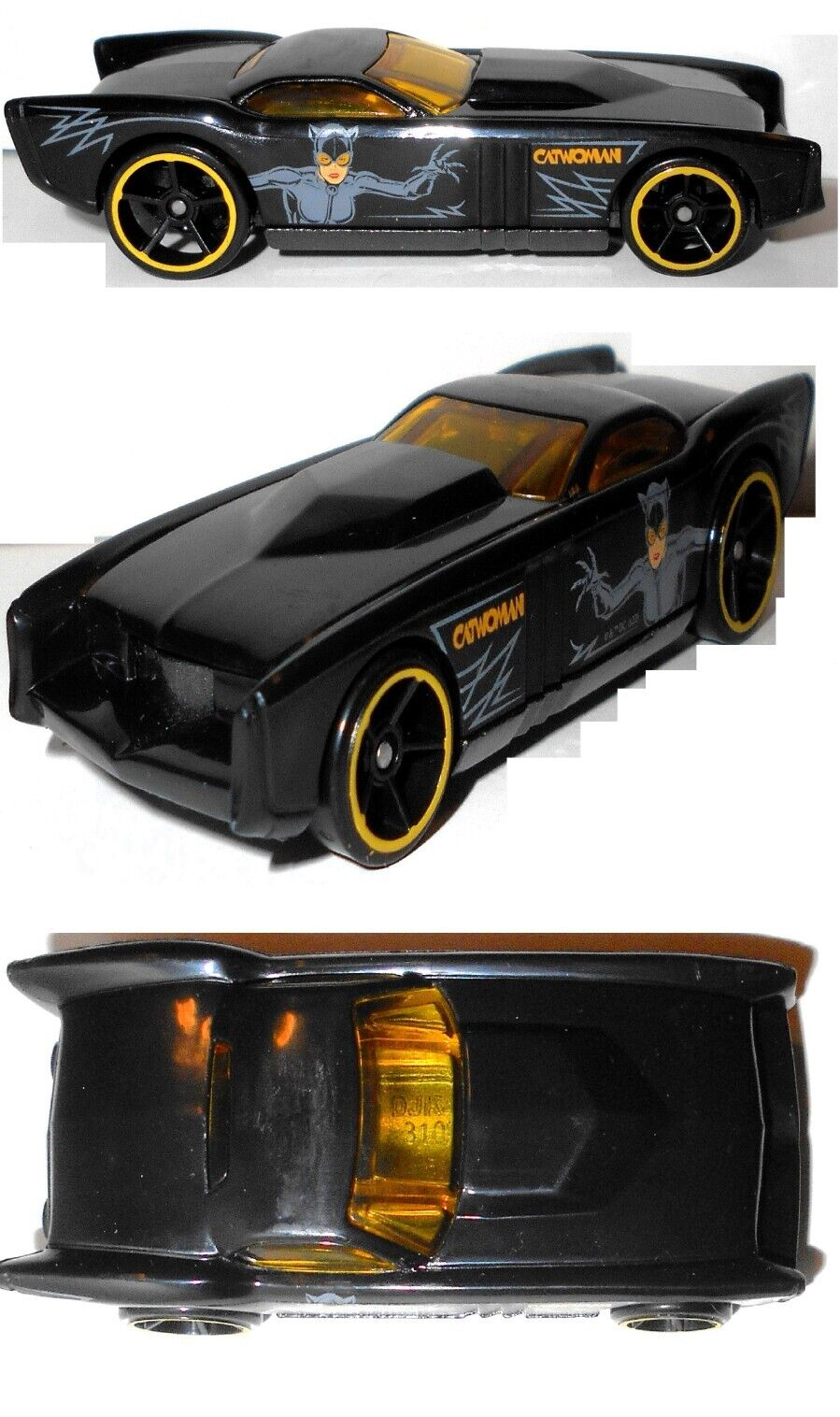 2022 THE BATMAN Design THE GOV'NER☆ black;CATWOMAN☆LOOSE Hot Wheels