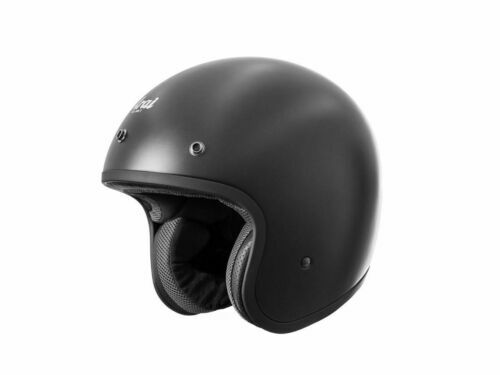 Casque Bol Demi-Jet Simili-cuir Gold Style Rétro Vintage SoleX