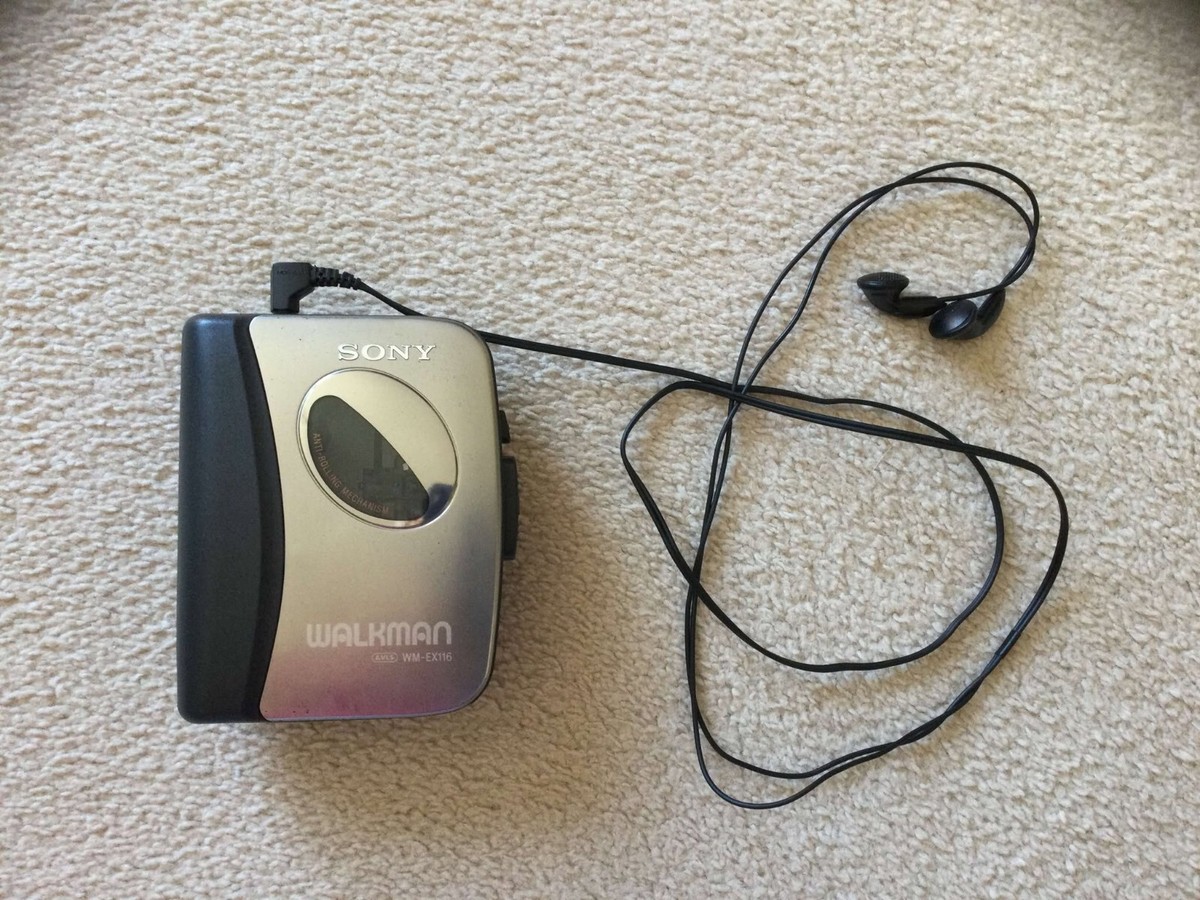 Sony Walkman WM-EX116 Cassette Player with headphones | eBay UK