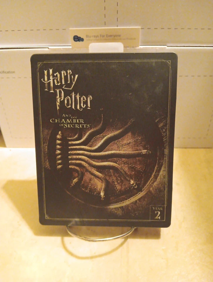 Used Harry Potter and the Chamber of Secrets 4K SteelBook Blu-ray 2002 NO DENTS - Image 2 of 4