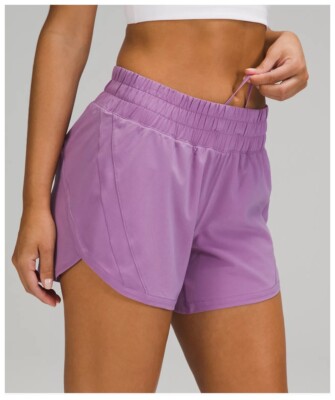 Lululemon Track That MR Short 5” Lined Wisteria Purple NWT - Main Image