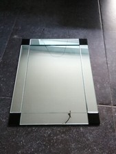50*40cm Wall Mirror Beveled Edge Frameless For Bathroom Vanity Bedroom Cloakroom