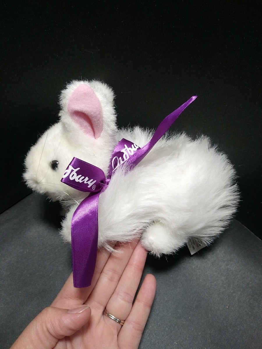 Cadbury White Easter Bunny Made For Hersheys Food Corp. Plush