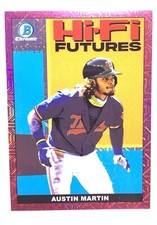 2022 Bowman Hi-Fi Futures Pink Mojo Refractor #HIFI-10 Austin Martin 9/199