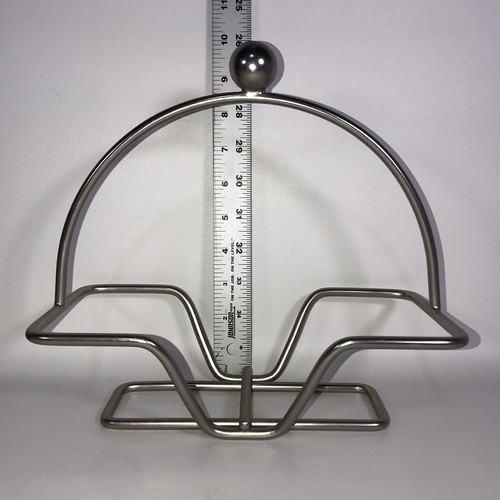 Pampered Chef SM BOWL CADDY #1946 contiene 2 adiciones simples tazones metal cepillado - Imagen 2 de 5