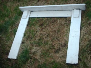Antique Victorian Stone Fireplace Surround Ebay