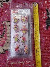Lot 6 NEW sticker packs Hallmark Stickeroni Love Bugs Valentine puffy stickers