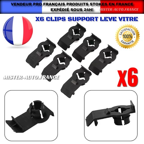 x6 Clips Schiene Führungsmechanismus ✅Reparatur Fensterheber Clip für BMW X5, E53+ - Bild 1 von 12