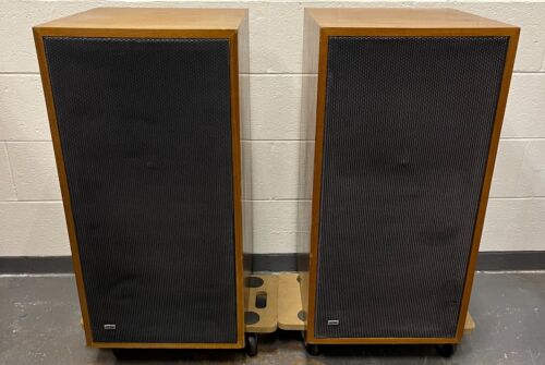 Altoparlanti stereo monitor BBC KEF LS5/1a con cavi | audio ideale - Foto 4 di 24