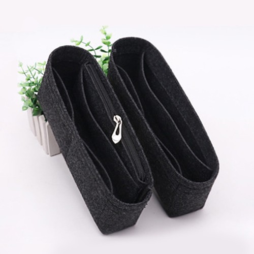 Travel Organiser Handbag Felt Bag Tote Insert Liner Purse Pouch Women 4 Sizes AU - Picture 2 of 14