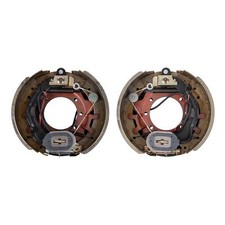 Pair Of 12k-16k Trailer Axle Electric Brake Kit - 12.25x5 - Rightleft Pair