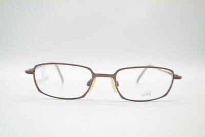 Vintage Meitzner Hobro Bronze Oval Brille Brillengestell eyeglasses NOS