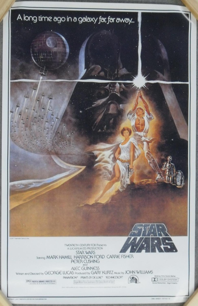 Star Wars 1993/スターウォーズ トム シャントレル/ポスター Star Wars 1993/スターウォーズ トム シャントレル/ポスター