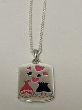Trolls Fine Silver-Plated Best Friends Pendants Necklace. 18  Long Chain