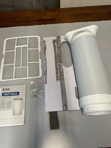 Hose and Window Slide Kit Plate Portable Adjustable Window For Air Conditioner