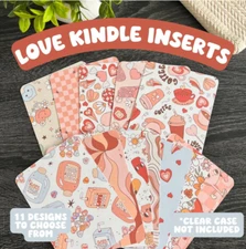 Self-Love E-Reader Cardstock Insert Accessory for Clear Case Covers