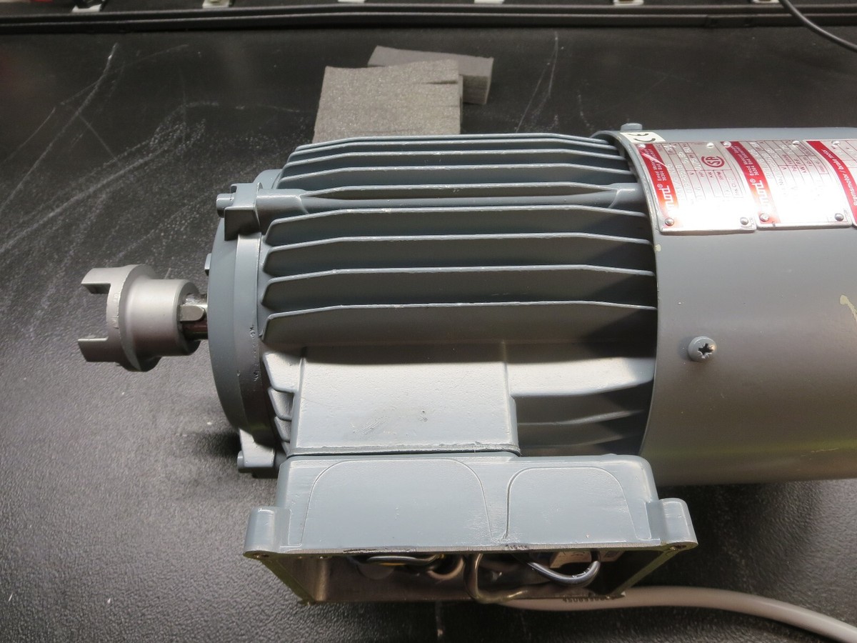 Emod Motoren B90L/6K16 Brake Motor 3 PH 208 VAC 60 HZ 5.85 A 1.1